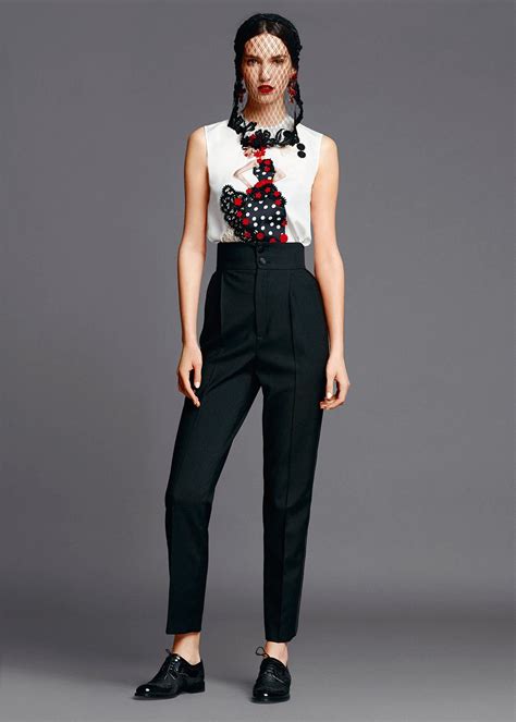 dolce and gabbana womens pants